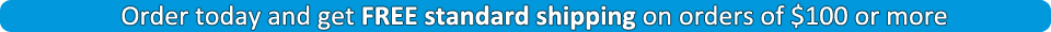 Free Standard Shipping
