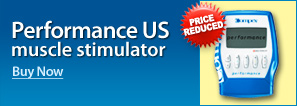 Compex Performance US muscle stimulator
