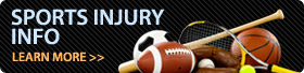 Sports Injury Information - Click here to learn more