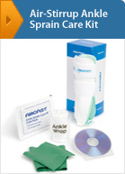 Air Stirrup Ankle Sprain Care Kit