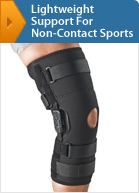 Lightweight Support For Non-Contact Sports