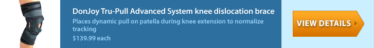 DonJoy Tru-Pull Advanced System knee dislocation brace
