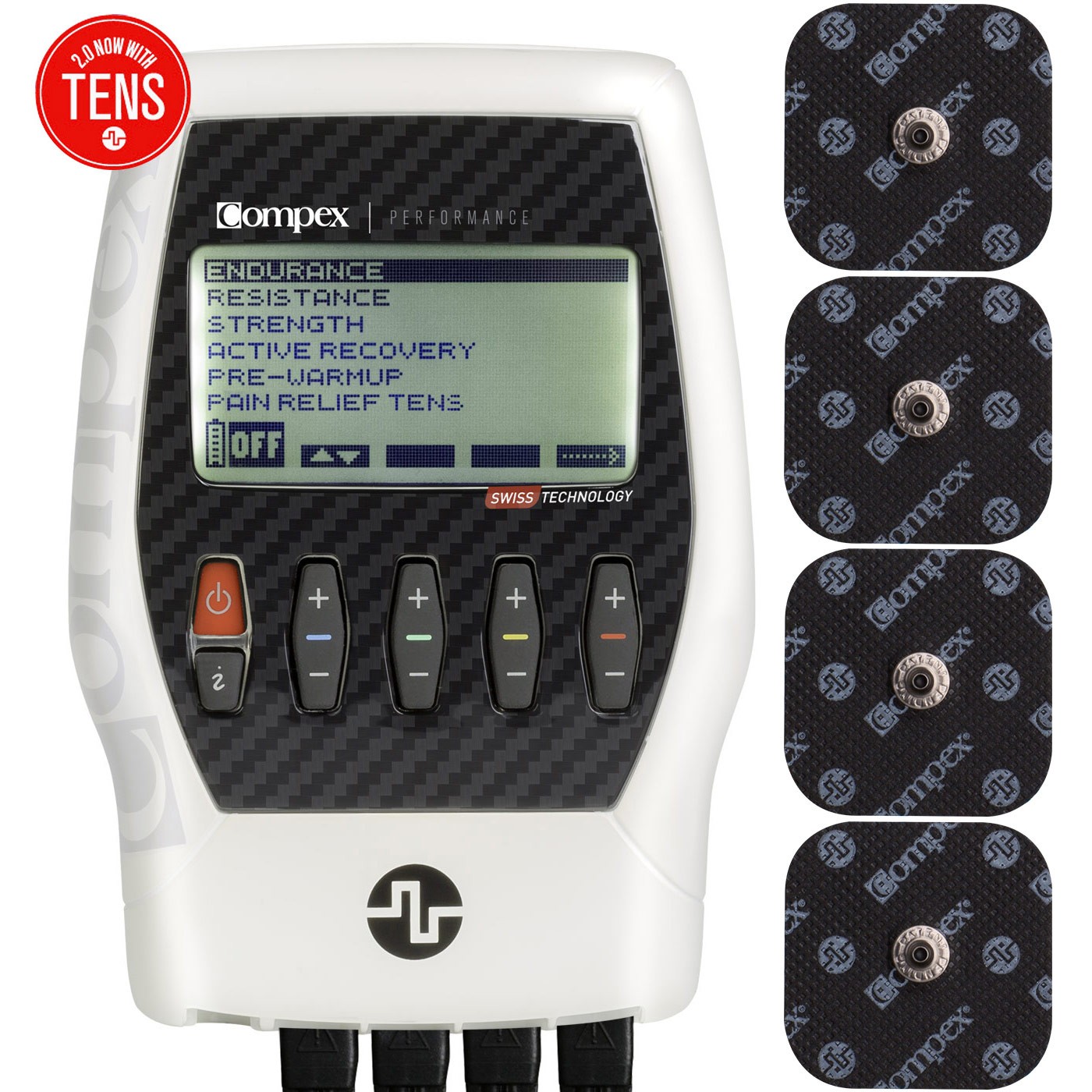 Compex Performance 2 0 Muscle Stimulator With Tens Kit
