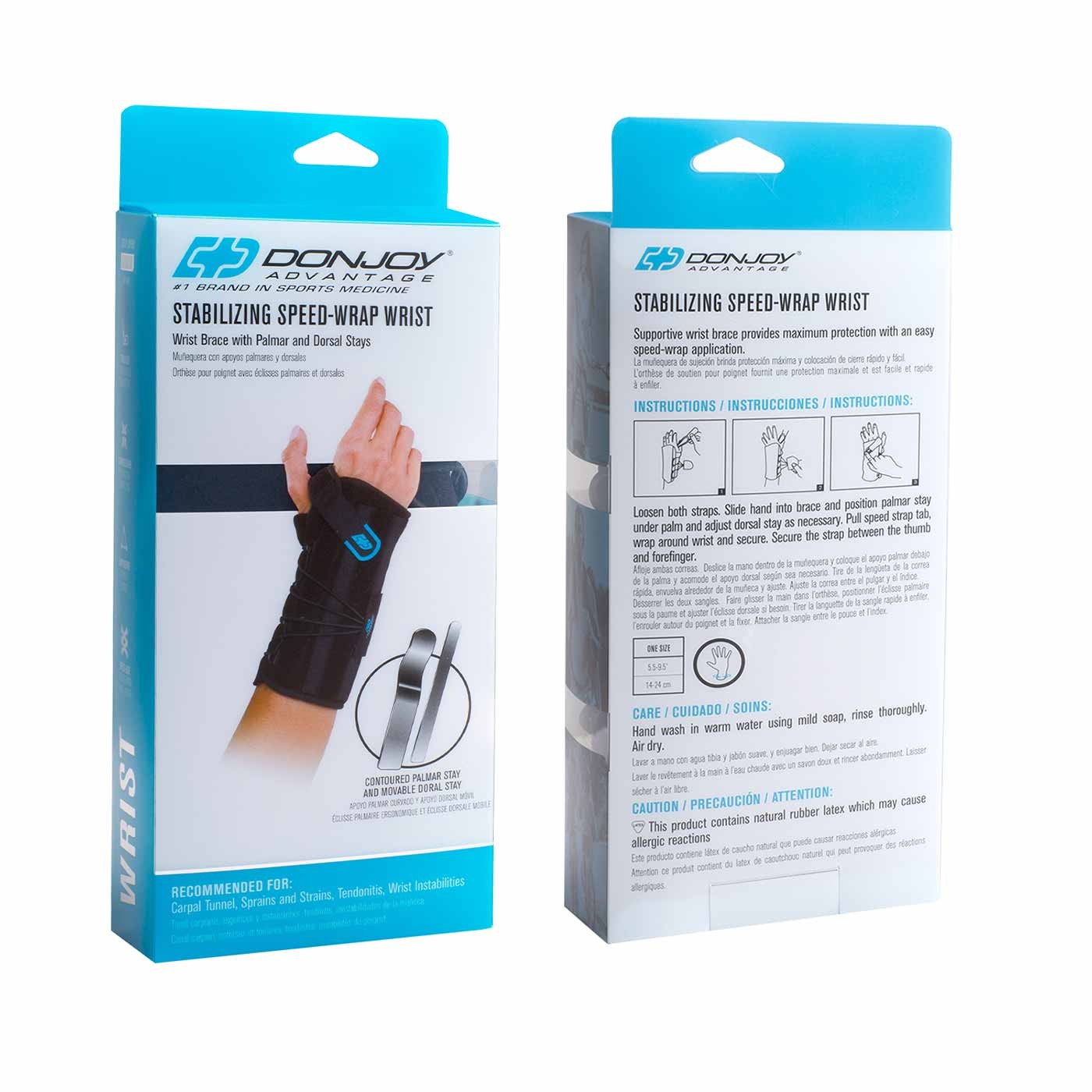 DonJoy Stabilizing SpeedWrap Wrist Maximum Support Wrist Brace