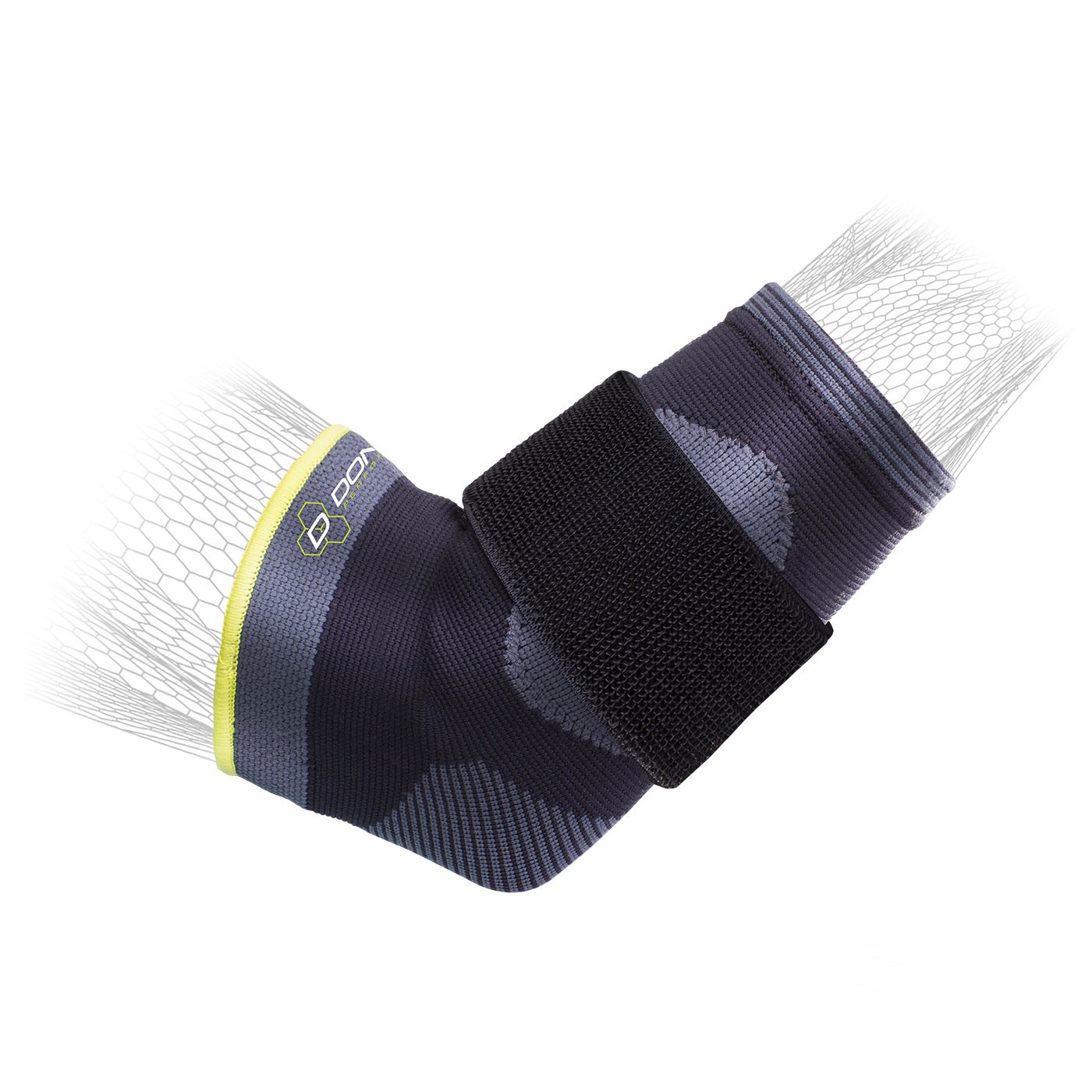 DonJoy Performance Deluxe Knit Elbow Sleeve with Strap for Tennis