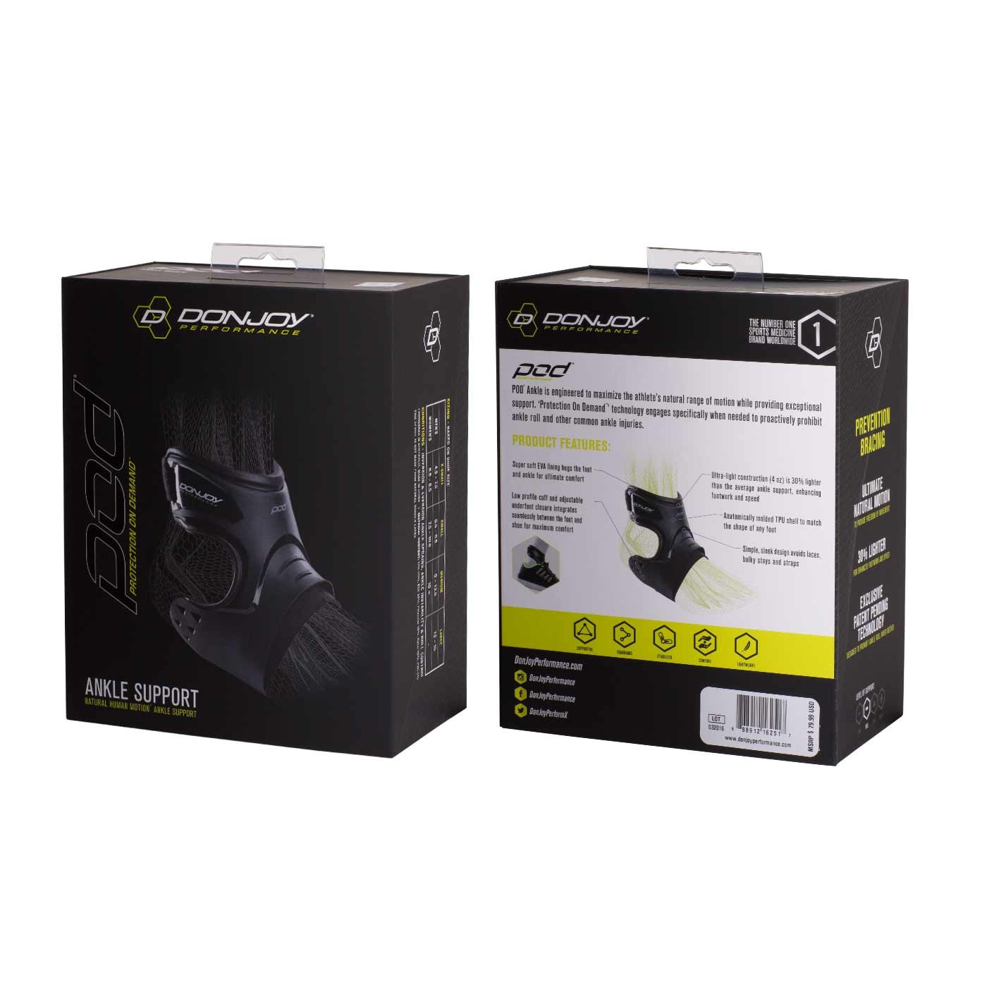DonJoy Performance POD® Ankle Support Brace