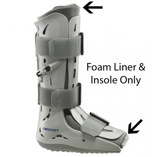Aircast Walker Replacement Foam Liner with Insole