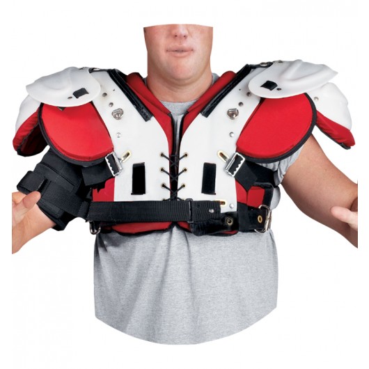 offensive lineman shoulder pads