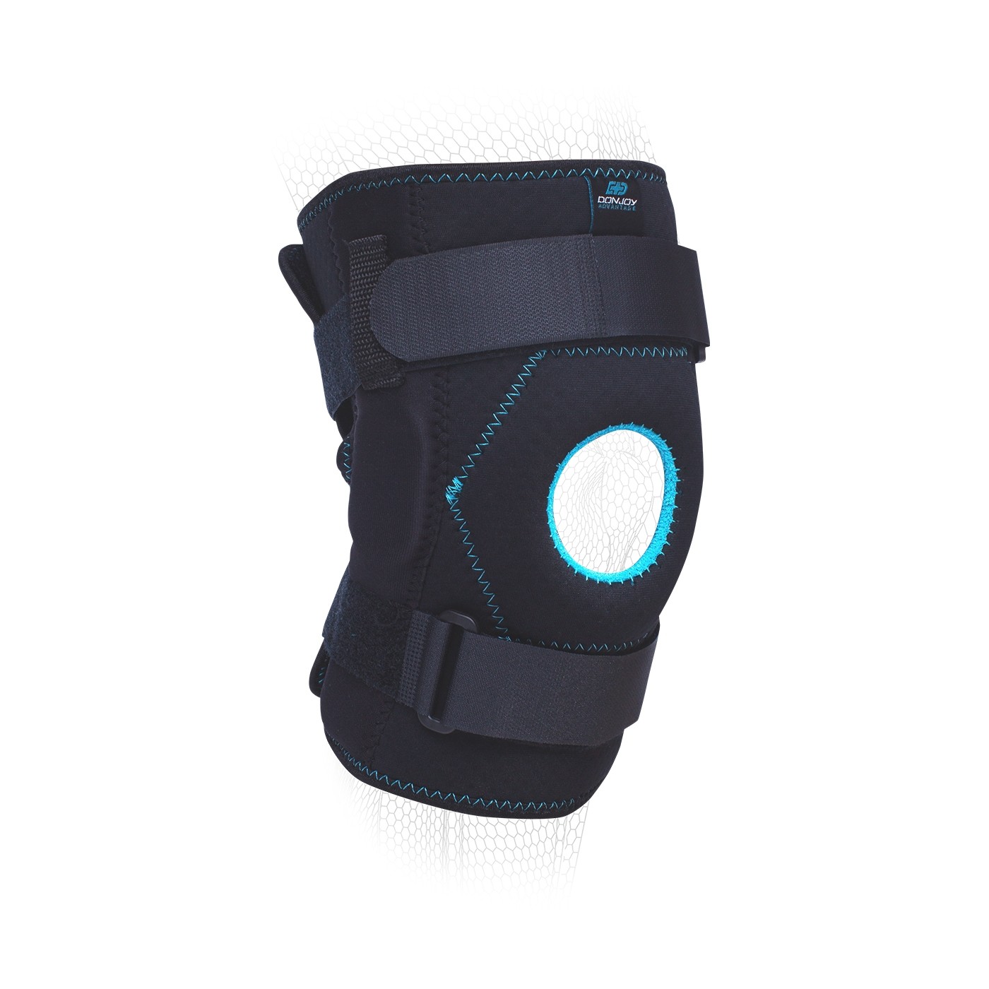 DonJoy Advantage Stabilizing Hinged Knee Wrap Medial/Lateral Support