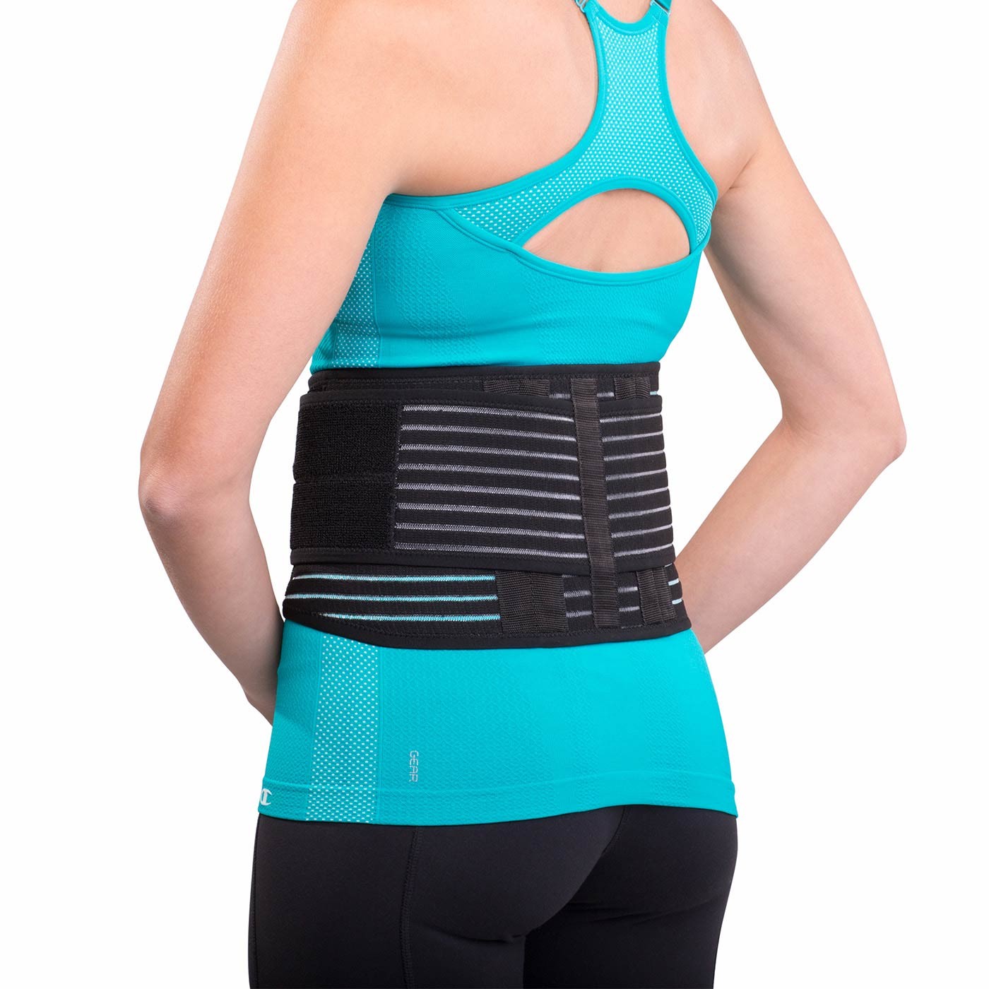 The DonJoy Advantage Stabilizing Back Support is a low-profile back brace to help relieve low-back pain. Adjustable for a personalized fit.