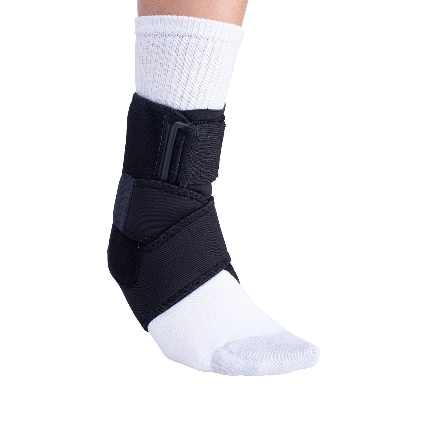 Dual Compression Straps for Strains DonJoy Advantage DA161AB01-BLK-S 7.5 to 9.5 M Stabilizing Ankle Brace Adjustable to fit Small to Medium Sprains Lightweight Low Profile Arthritis