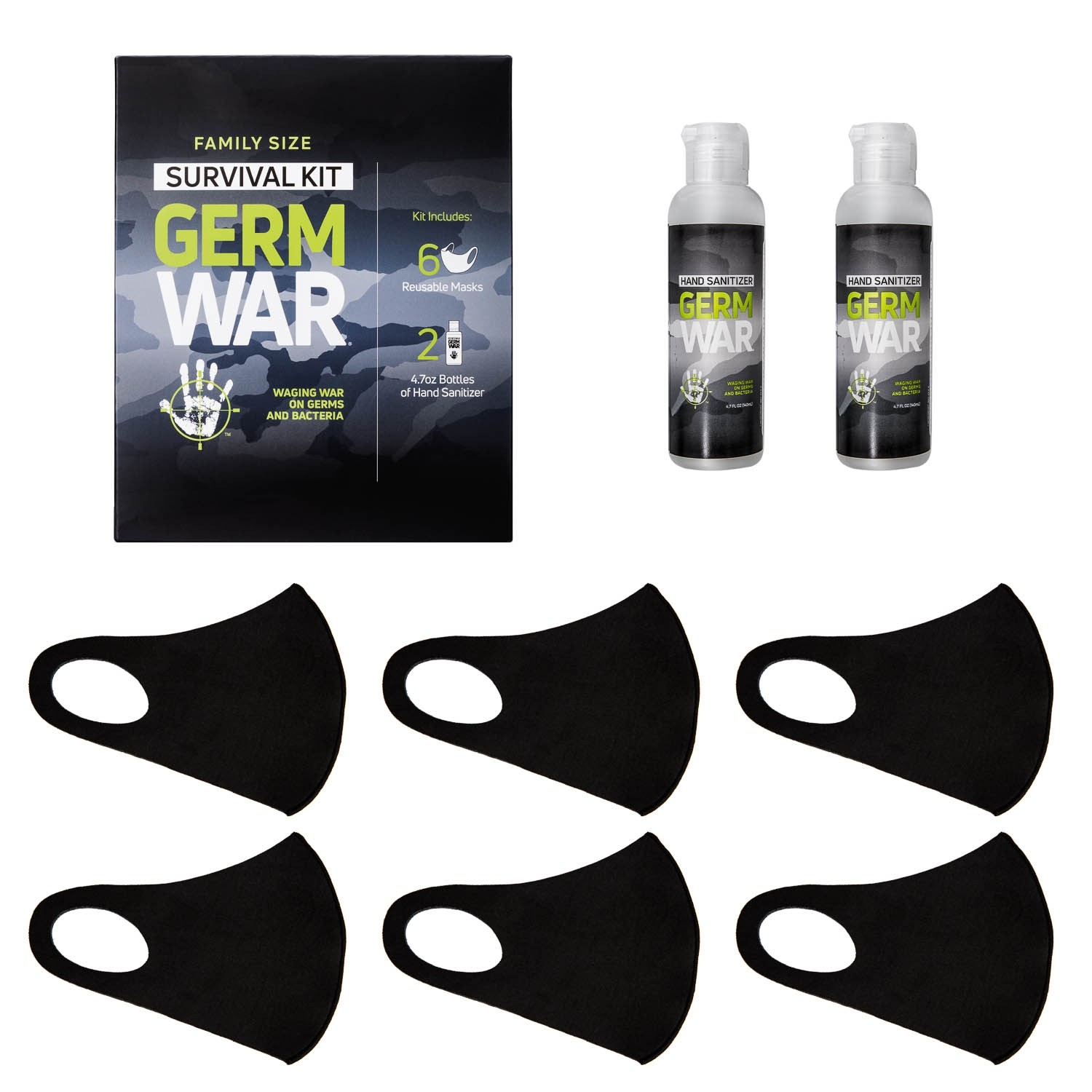 GermWar® Survival Kit - Family Size