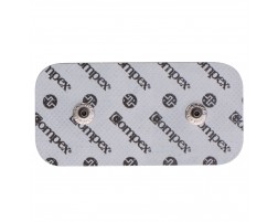 COMPEX EASY SNAP ELECTRODES 2IN X 4IN - WHITE