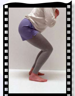 Two Legged Quarter Squats