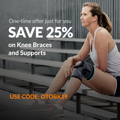 25% Off Knee Braces
