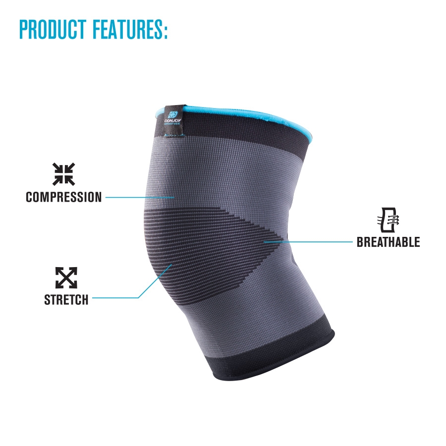 DonJoy Advantage Elastic Knee Sleeve Mild Compression Support