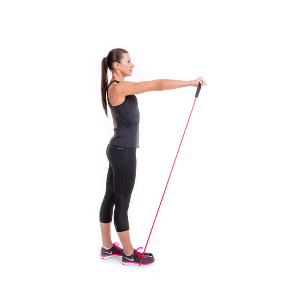 forward flexion shoulder raise