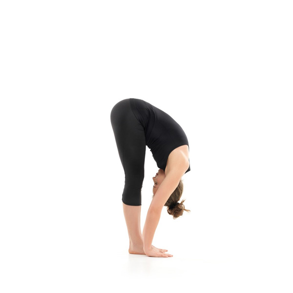 forward fold yoga exercise